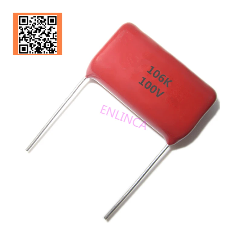 CBB 100v 10uf 106k 106 100v 10% DIP CBB Polypropylene film capacitor Pilt 0
