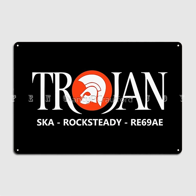 Ska Rocksteady Re69ae Metallist Märk Klubi Kodu Luua Wall Decor Tina Märk Plakat Pilt 1