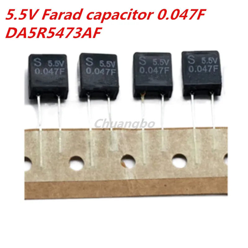 5tk 5,5 V 0.047 FSuper farad kondensaator kondensaator, et 40,007 üks tuhat microfarads Pilt 1