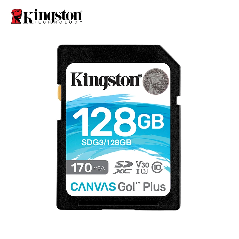 Kingstoni SD-Kaardi 128GB SDHC SDXC-v30 eluviis kodukinosüsteemid U3 mälukaart 32GB Class10 4K 90MB/s 64GB 256GB cate sd Kaameratele. Pilt 1