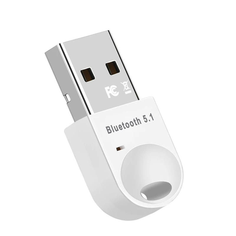 USB-Bluetooth Adapter, 5.1 Bluetooth Vastuvõtja USB Bluetooth5.1 Dongle Saatja Aptx Mini Adapter ARVUTI Sülearvuti Kõlar Pilt 1