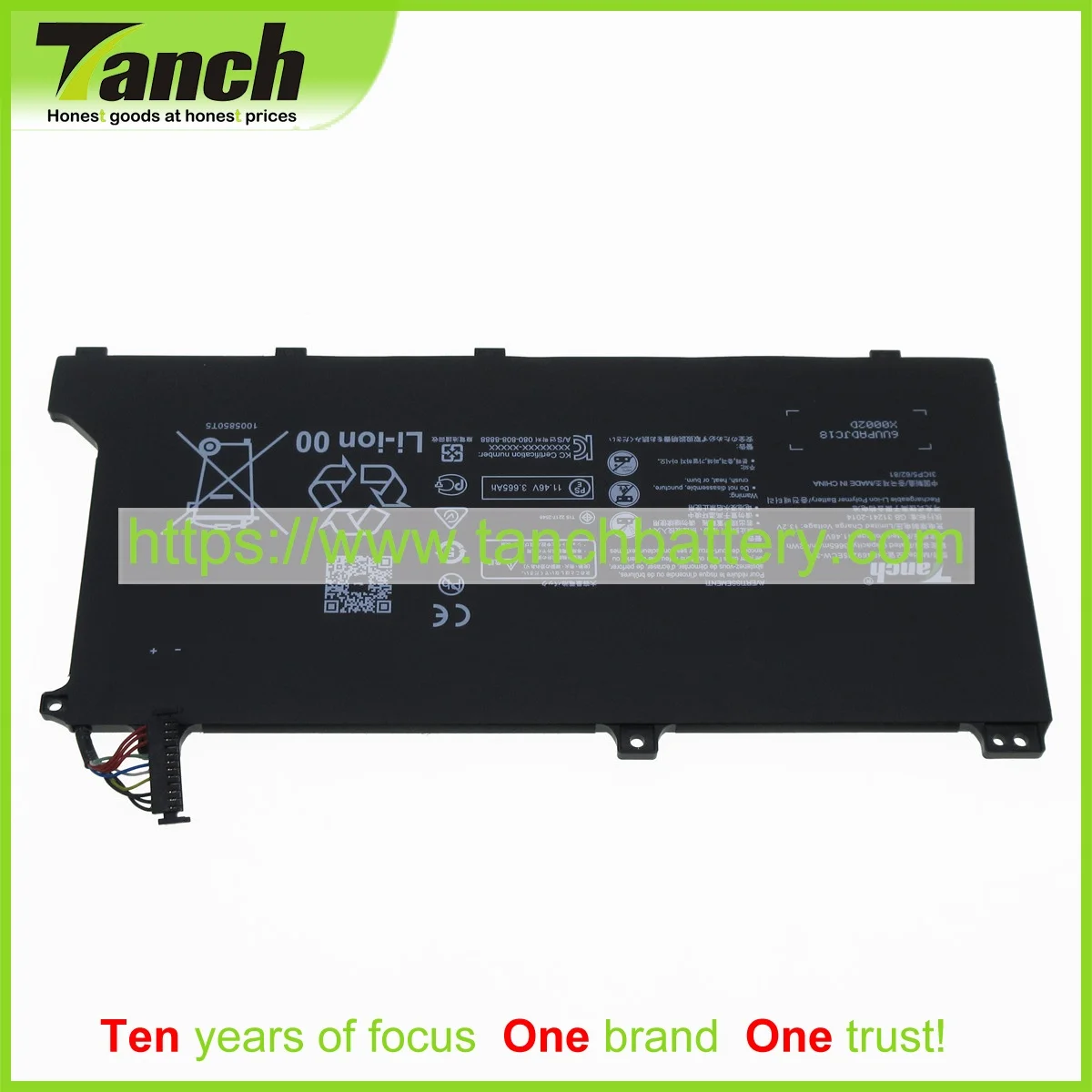 Tanch Sülearvuti Akud HUAWEI 3ICP5/62/81 HB4692J5ECW-31 C 3ICP3/78/101 MateBook D 15 2020 MagicBook VLT-W50 11.46 V 3 Cell Pilt 1