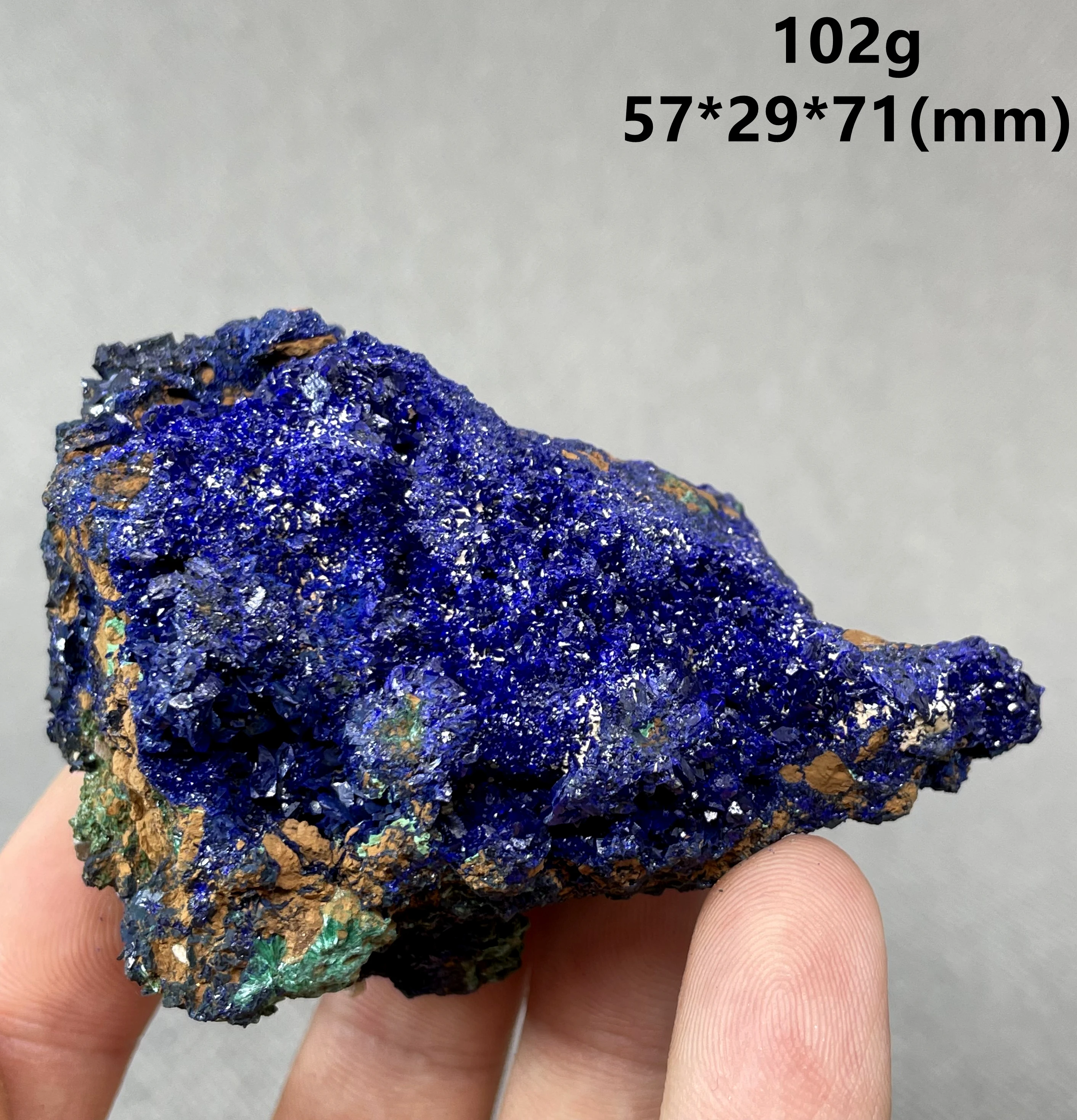 UUS! 100% Looduslik ilus läikiv azurite mineraal-näidis kristall Kivid ja kristallid crystal Healing Pilt 1