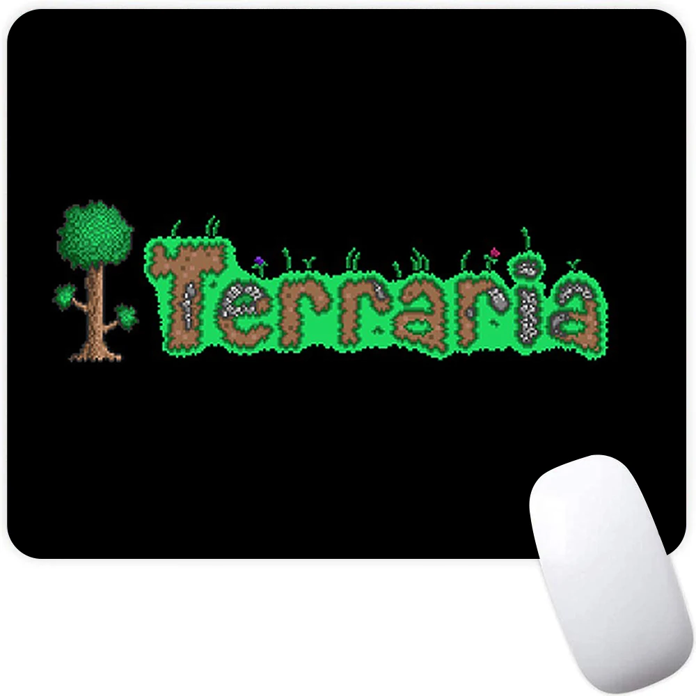 Terraria Väike Gaming Mouse Pad Arvuti Office Mousepad PC Gamer Hiir Matt Sülearvuti Mausepad Hiirt, Vaip Klaviatuuri Matt Desk Pad Pilt 4