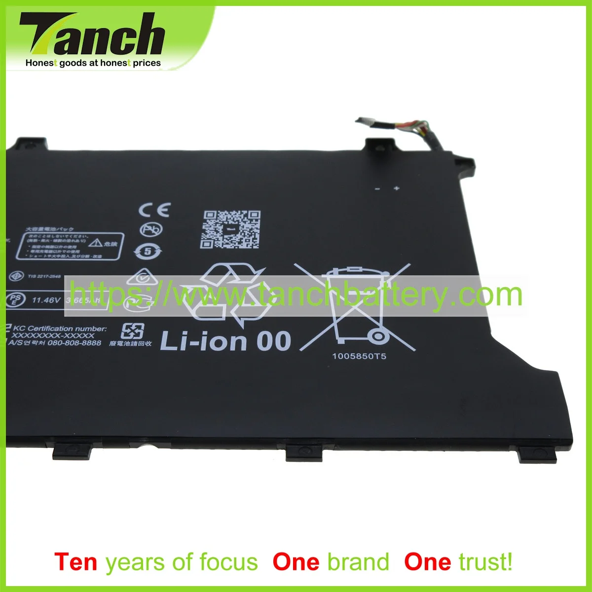 Tanch Sülearvuti Akud HUAWEI 3ICP5/62/81 HB4692J5ECW-31 C 3ICP3/78/101 MateBook D 15 2020 MagicBook VLT-W50 11.46 V 3 Cell Pilt 4