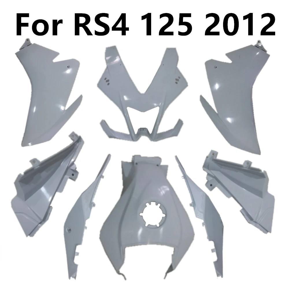 Mootorratta Jaoks RS4 125 2012 Kere Osad Värvimata Plast osad Voolundi Pack vasakule ja paremale Plastist Süsti Cowling Pilt 0