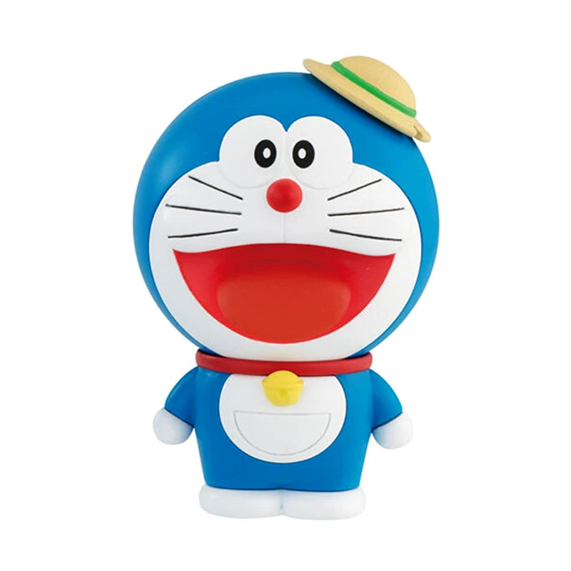 Bandai Tõeline Gashapon Doraemon Capchara Suve Kollektsiooni Nukud Kawaii Armas Anime Tegevus Joonis Mänguasjad, Lapsed Poisid Tüdrukud Kingitused Pilt 1