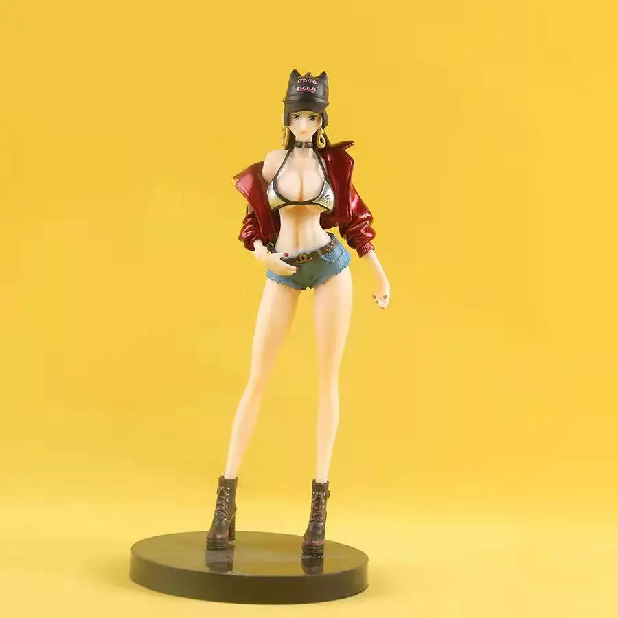 2022 Uus Anime Üks Töö Seksikas Boa Hancock Nami Nico·Robin Streetwear Linna-Tüdruk Joonis PVC Tegevus Arvandmed Kogumise Mudeli Mänguasjad Pilt 3