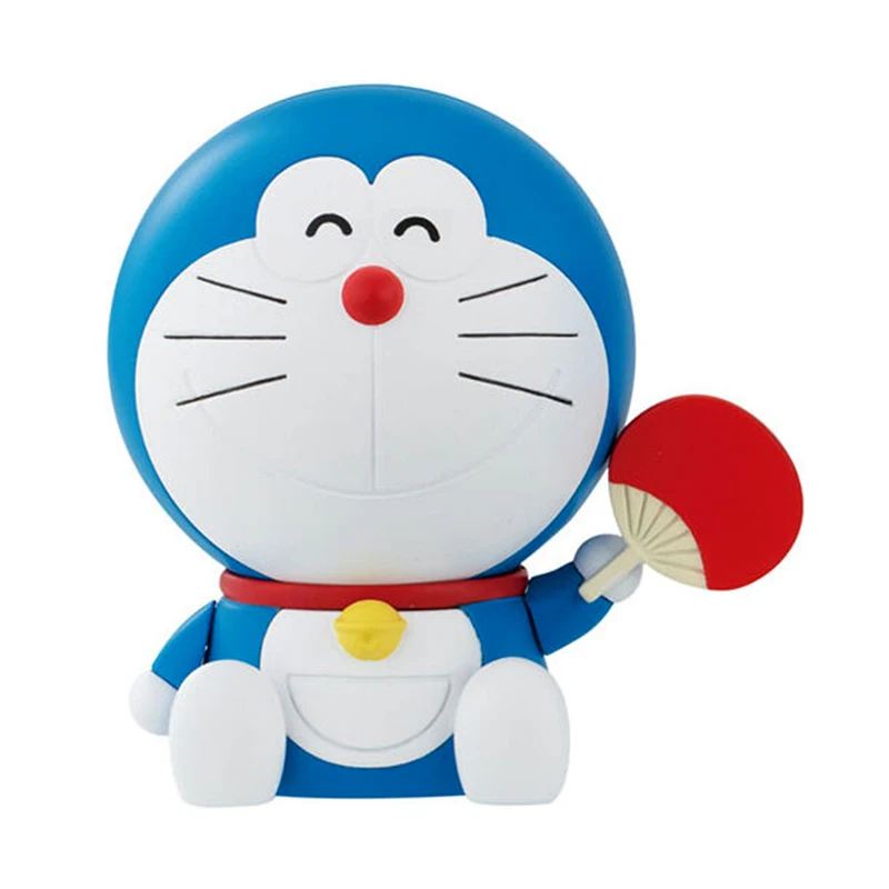 Bandai Tõeline Gashapon Doraemon Capchara Suve Kollektsiooni Nukud Kawaii Armas Anime Tegevus Joonis Mänguasjad, Lapsed Poisid Tüdrukud Kingitused Pilt 4