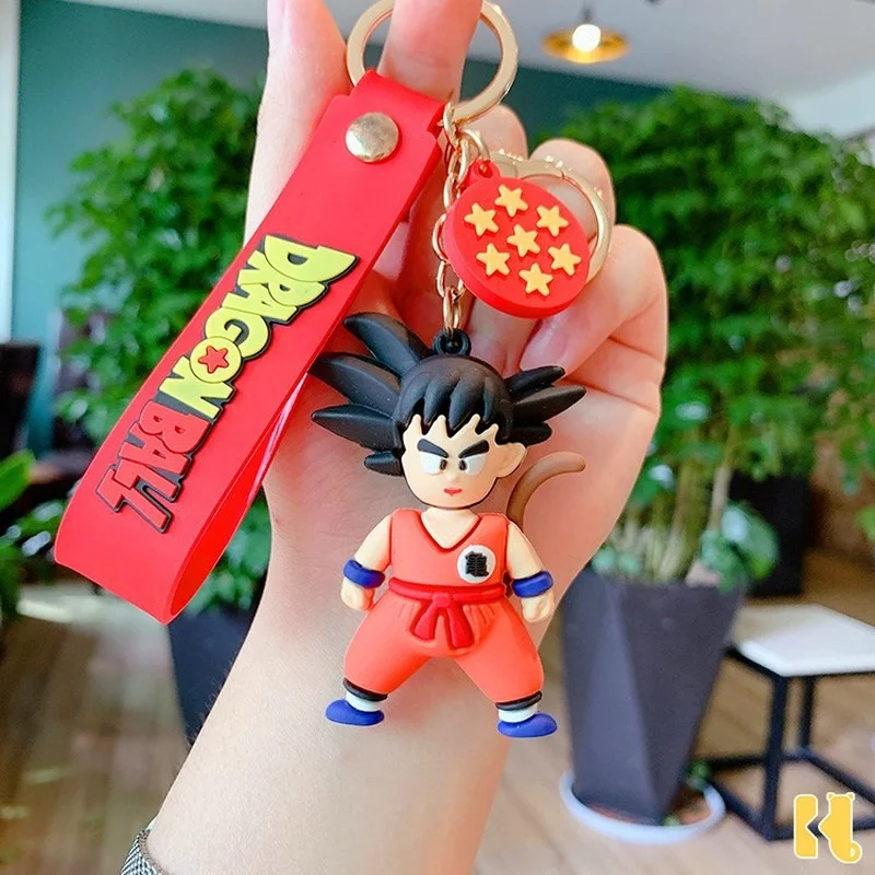 Dragon Ball Z Goku Kuririn Gohan Kame Sennin Võtmehoidjad armas anime multikas Kaunistused lapsed mänguasjade kollektsiooni nukud kott ripats kingitus Pilt 5